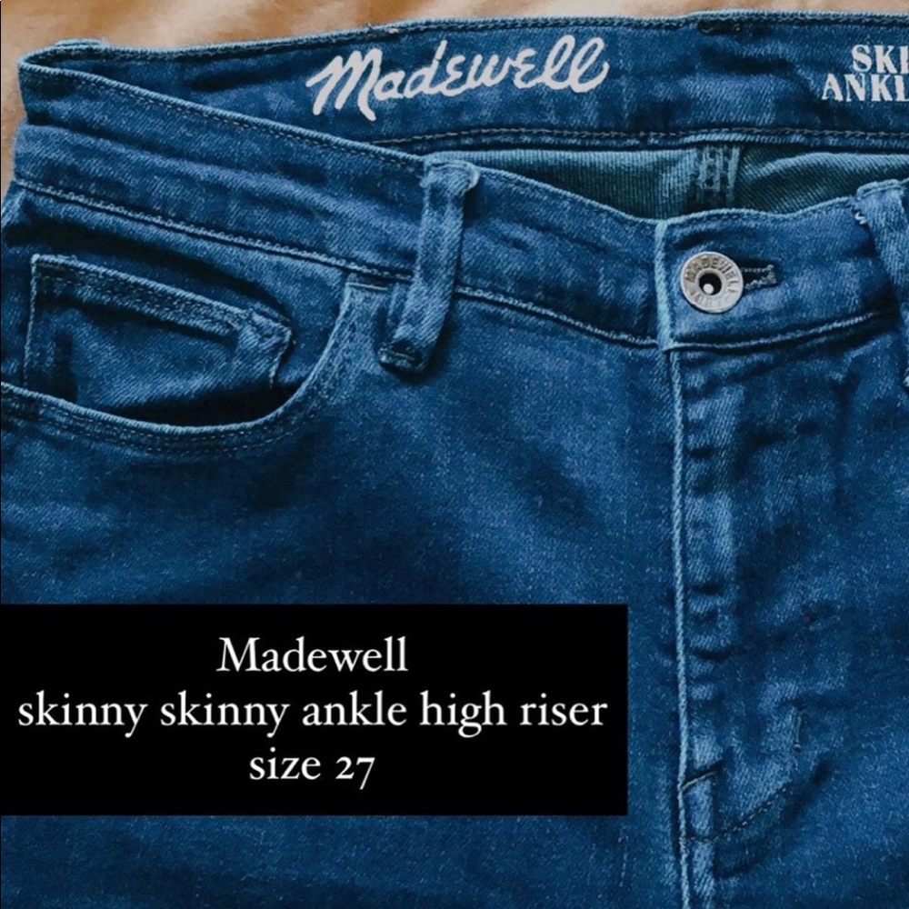 Madewell Skinny Skinny high riser jean